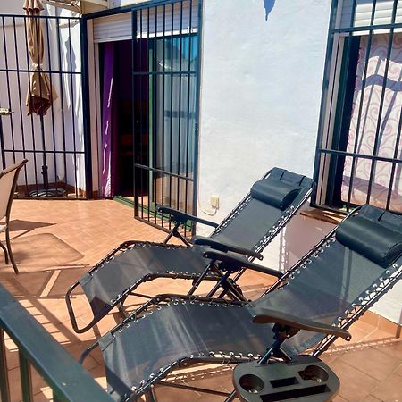 Apartamentos Axarquia , Frigiliana, Terraza Privada Con Vistas A La Montana Rio Y Al Mar 外观 照片